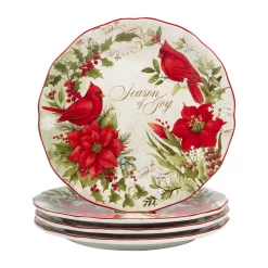 Certified International Winters Medley 4-pc. Dinner Plate Set