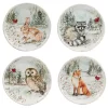 Certified International Winters Walk 4-pc. Dessert Plate Set 1 Certified International Winters Walk 4-pc. Dessert Plate Set -Home-Kitchen 5829271