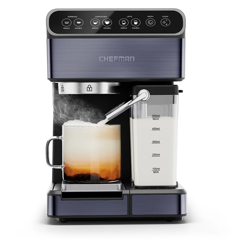 Chefman Barista Pro Plus Espresso Machine 3 Chefman Barista Pro Plus Espresso Machine