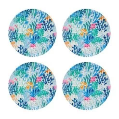 Celebrate Together™ Summer Seaside 4-pc. Melamine Salad Plate Set