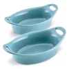 Rachael Ray Ceramics 2-pc. Oval Au Gratin Set