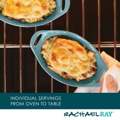Rachael Ray Ceramics 2-pc. Oval Au Gratin Set -Home-Kitchen 5839296 ALT4