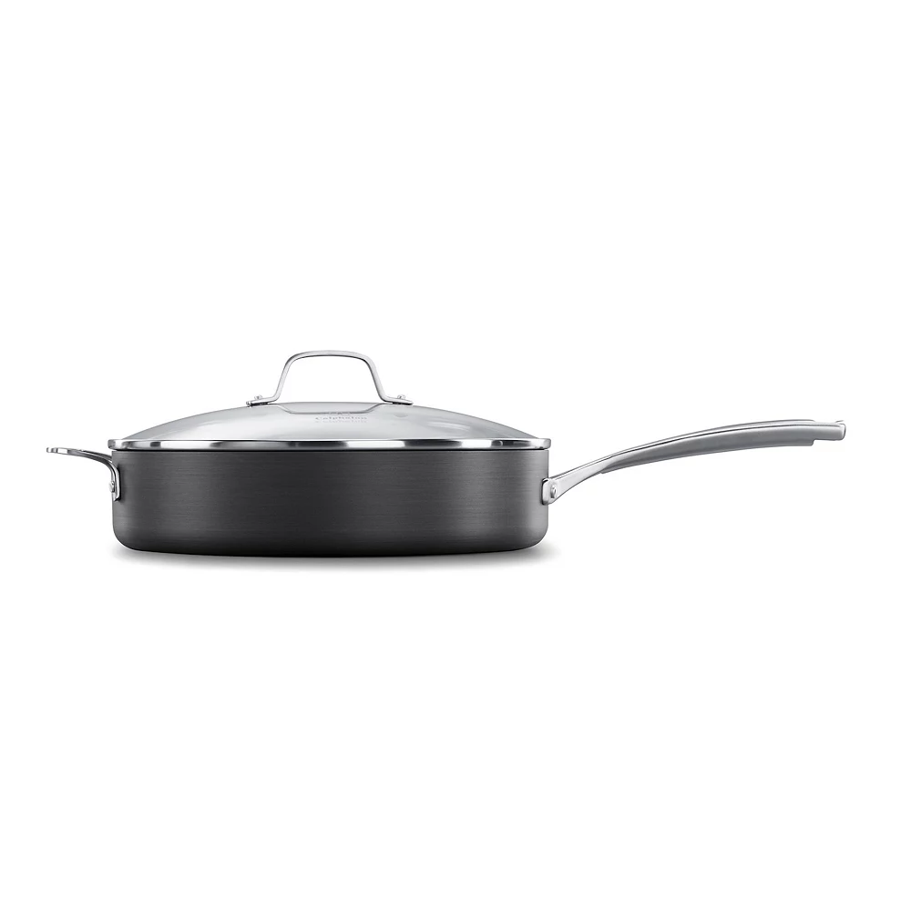 Calphalon Classic 5-qt. Hard-Anodized Nonstick Saute Pan With Lid 3 Calphalon Classic 5-qt. Hard-Anodized Nonstick Saute Pan With Lid