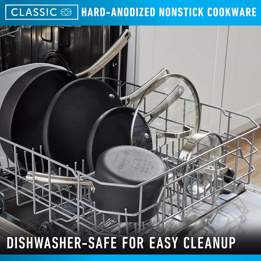 Calphalon Classic 5-qt. Hard-Anodized Nonstick Saute Pan With Lid 7 Calphalon Classic 5-qt. Hard-Anodized Nonstick Saute Pan With Lid - Image 5