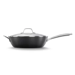 Calphalon Classic 12-in. Hard-Anodized Nonstick Jumbo Fryer Pan With Lid
