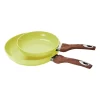 Phantom Chef 8-in. & 11-in. Frypan Combo -Home-Kitchen 5850888 Yellow