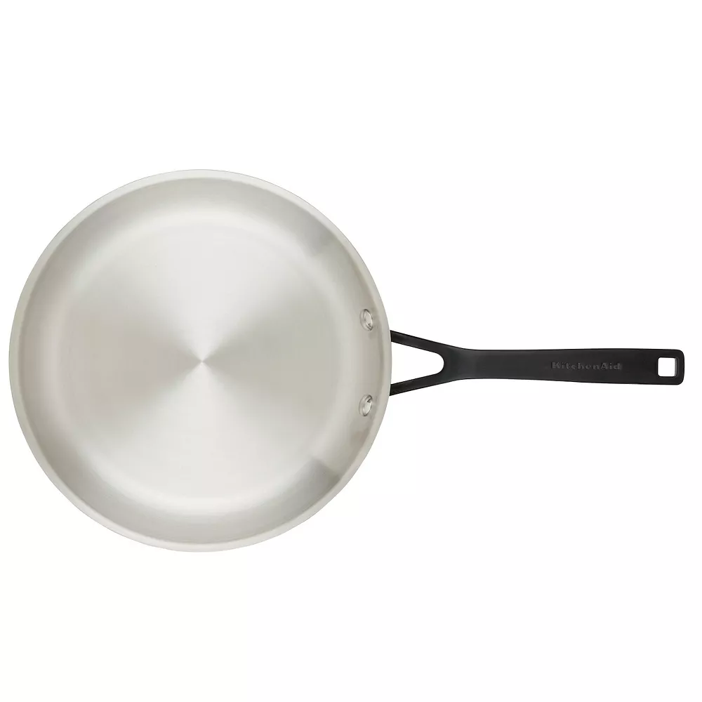 KitchenAid 5-Ply Clad Stainless Steel 2-pc. Frypan Set 8 KitchenAid 5-Ply Clad Stainless Steel 2-pc. Frypan Set - Image 6