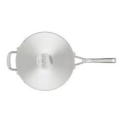 KitchenAid 3-Ply Base Stainless Steel 4.5-qt. Deep Sauté Pan With Helper Handle And Lid -Home-Kitchen 5870474 ALT3