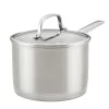 KitchenAid 3-Ply Base Stainless Steel 3-qt. Saucepan With Lid -Home-Kitchen 5870476