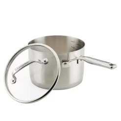 KitchenAid 3-Ply Base Stainless Steel 3-qt. Saucepan With Lid -Home-Kitchen 5870476 ALT2