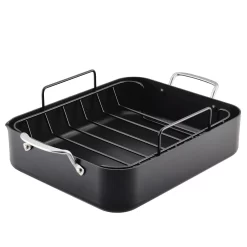 KitchenAid Hard-Anodized Roaster With Removable Nonstick Rack