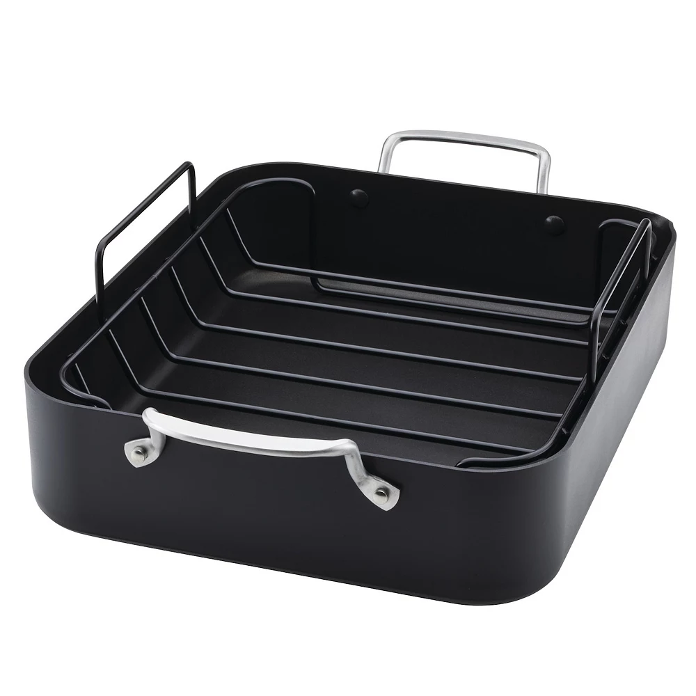 KitchenAid Hard-Anodized Roaster With Removable Nonstick Rack 7 KitchenAid Hard-Anodized Roaster With Removable Nonstick Rack - Image 6