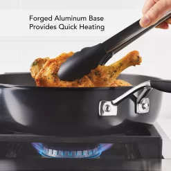 KitchenAid Hard-Anodized Nonstick 5-qt. Saute Pan With Lid 13 KitchenAid Hard-Anodized Nonstick 5-qt. Saute Pan With Lid -Home-Kitchen 5870481 ALT5