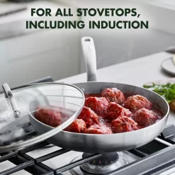 GreenPan Chatham Tri-Ply Stainless Steel Nonstick Ceramic Frypan -Home-Kitchen 5917833 ALT5