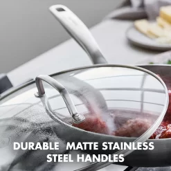 GreenPan Chatham Tri-Ply Stainless Steel Nonstick Ceramic Frypan -Home-Kitchen 5917833 ALT6