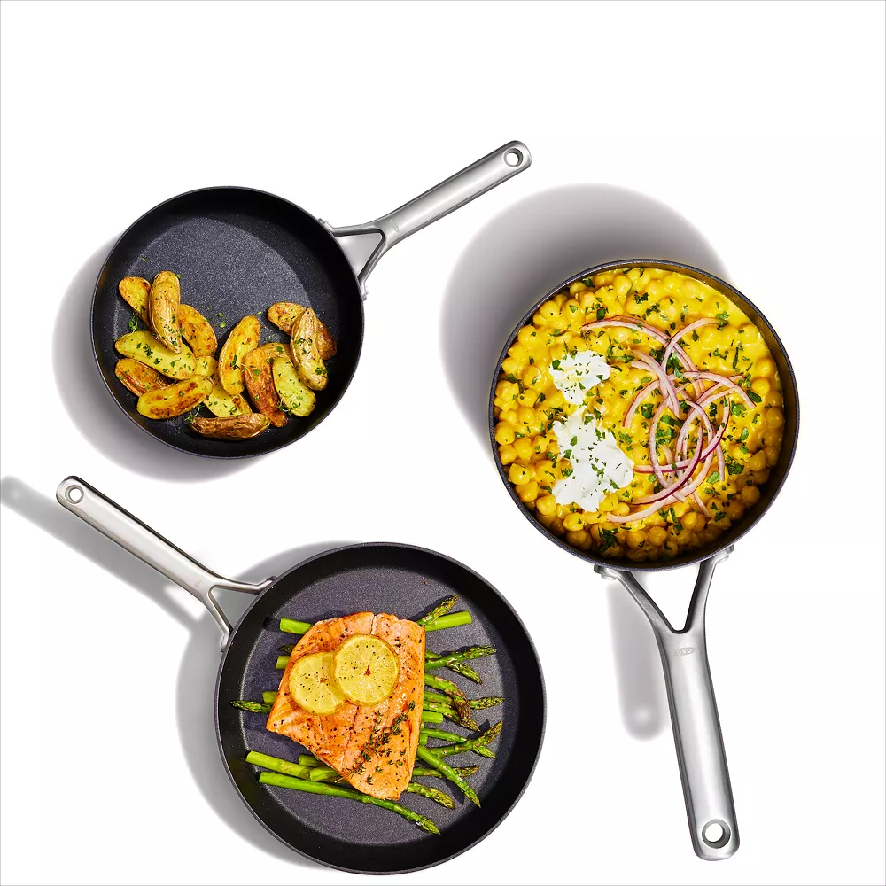 OXO Professional Ceramic Non-Stick 5-pc. Cookware Set 4 OXO Professional Ceramic Non-Stick 5-pc. Cookware Set - Image 2