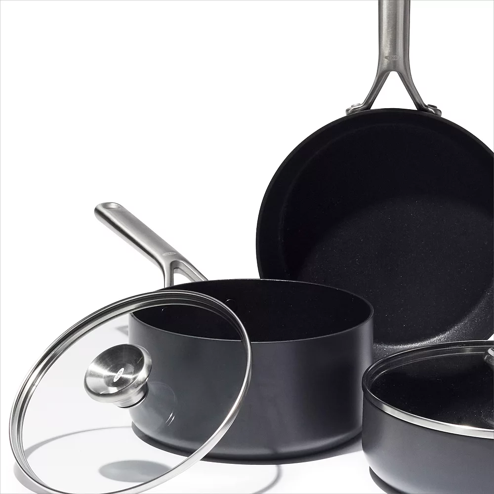 OXO Professional Ceramic Non-Stick 5-pc. Cookware Set 7 OXO Professional Ceramic Non-Stick 5-pc. Cookware Set - Image 5