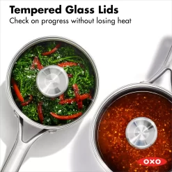 OXO Professional Ceramic Non-Stick 2-pc. Saucepan Set -Home-Kitchen 5918407 ALT6