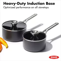 OXO Professional Ceramic Non-Stick 2-pc. Saucepan Set -Home-Kitchen 5918407 ALT7