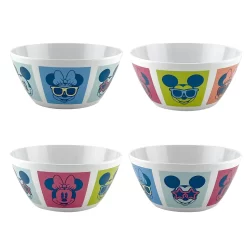 Disney's Mickey & Minnie Mouse Celebrate Together™ Summer 4-pc. Melamine Cereal Bowl Set