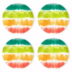 Celebrate Together™ Summer 4-pc. Melamine Tie-Dye Dinner Plate Set