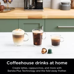 Ninja Espresso & Coffee Barista System, Single-Serve Coffee & Nespresso Capsule Compatible 11 Ninja Espresso & Coffee Barista System, Single-Serve Coffee & Nespresso Capsule Compatible -Home-Kitchen 5921818 ALT3
