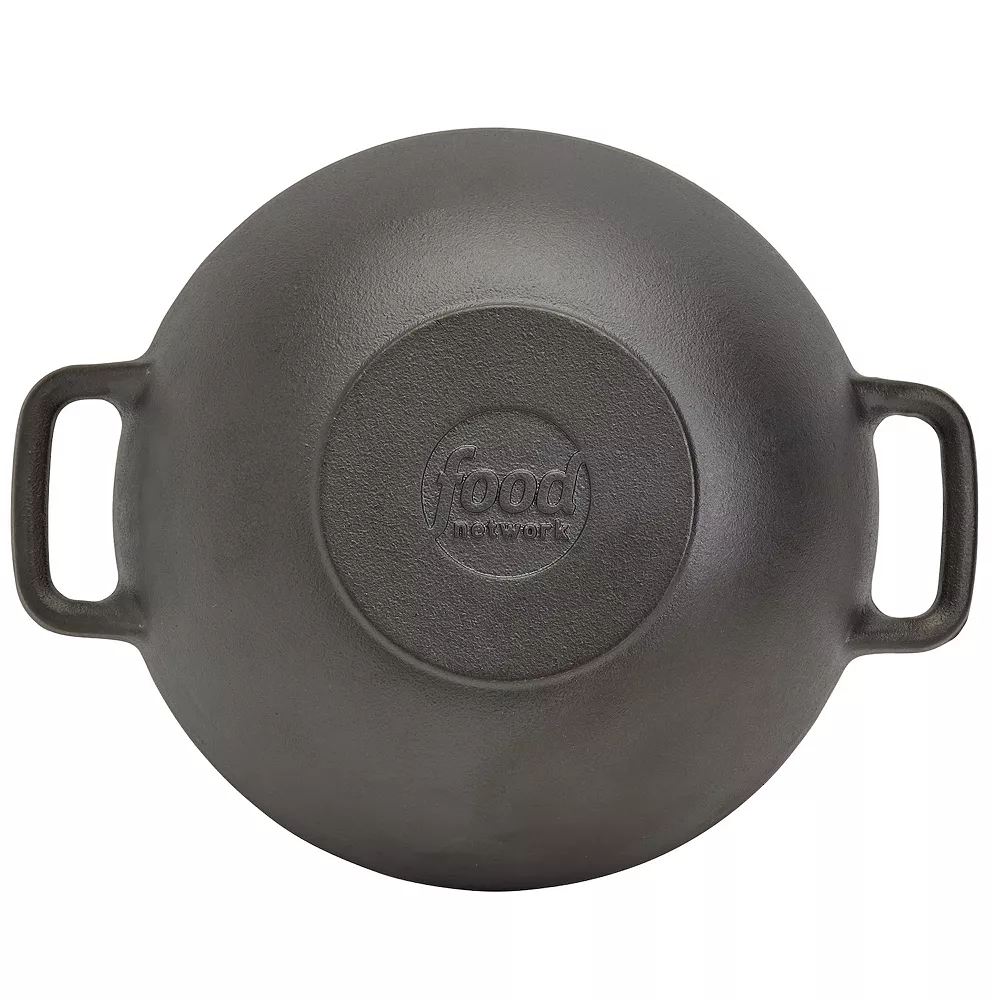 Food Network™ Pre-Seasoned Cast-Iron Wok 5 Food Network™ Pre-Seasoned Cast-Iron Wok - Image 3