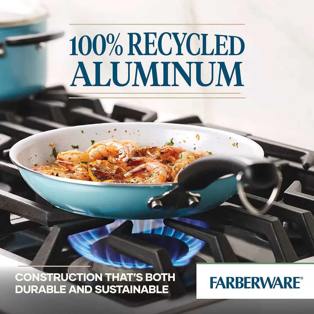 Farberware Eco Advantage 10-in. Ceramic Nonstick Frypan 5 Farberware Eco Advantage 10-in. Ceramic Nonstick Frypan - Image 3