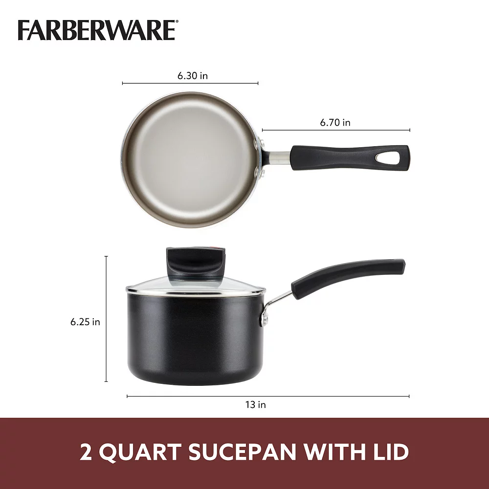 Farberware Smart Control 2-qt. Nonstick Saucepan 4 Farberware Smart Control 2-qt. Nonstick Saucepan - Image 2