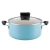Farberware Smart Control 6-qt. Nonstick Stockpot -Home-Kitchen 5941452 Blue