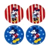 Disney's Mickey & Minnie Mouse 4-pc. Melamine Salad Plate Set By Celebrate Together™ Americana