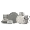 Baum Daphne Gray 16-pc. Dinnerware Set 1 Baum Daphne Gray 16-pc. Dinnerware Set -Home-Kitchen 5958103