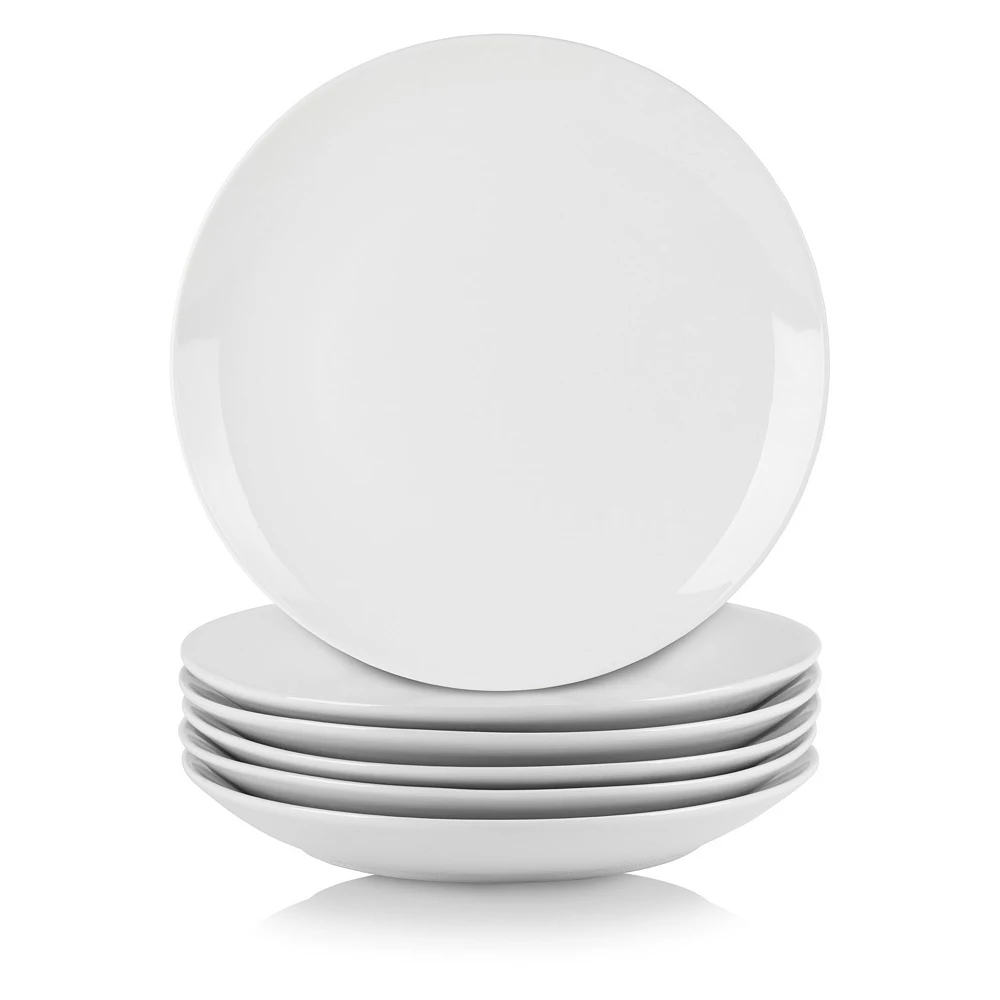 10 Strawberry Street Simply White 6-pc. Coupe Salad Plate Set 3 10 Strawberry Street Simply White 6-pc. Coupe Salad Plate Set