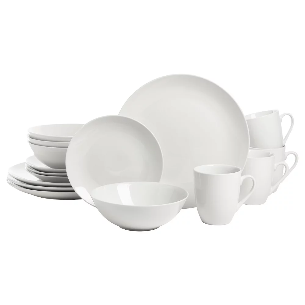 10 Strawberry Street Simply White 16-pc. Coupe Dinnerware Set 3 10 Strawberry Street Simply White 16-pc. Coupe Dinnerware Set