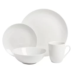 10 Strawberry Street Simply White 16-pc. Coupe Dinnerware Set 9 10 Strawberry Street Simply White 16-pc. Coupe Dinnerware Set -Home-Kitchen 5959209 ALT