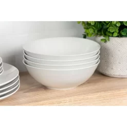 10 Strawberry Street Simply White 16-pc. Coupe Dinnerware Set 12 10 Strawberry Street Simply White 16-pc. Coupe Dinnerware Set -Home-Kitchen 5959209 ALT21