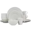 Elama Jasmine 16 Piece Porcelain Dinnerware Set In White 2 Elama Jasmine 16 Piece Porcelain Dinnerware Set In White -Home-Kitchen 5959445