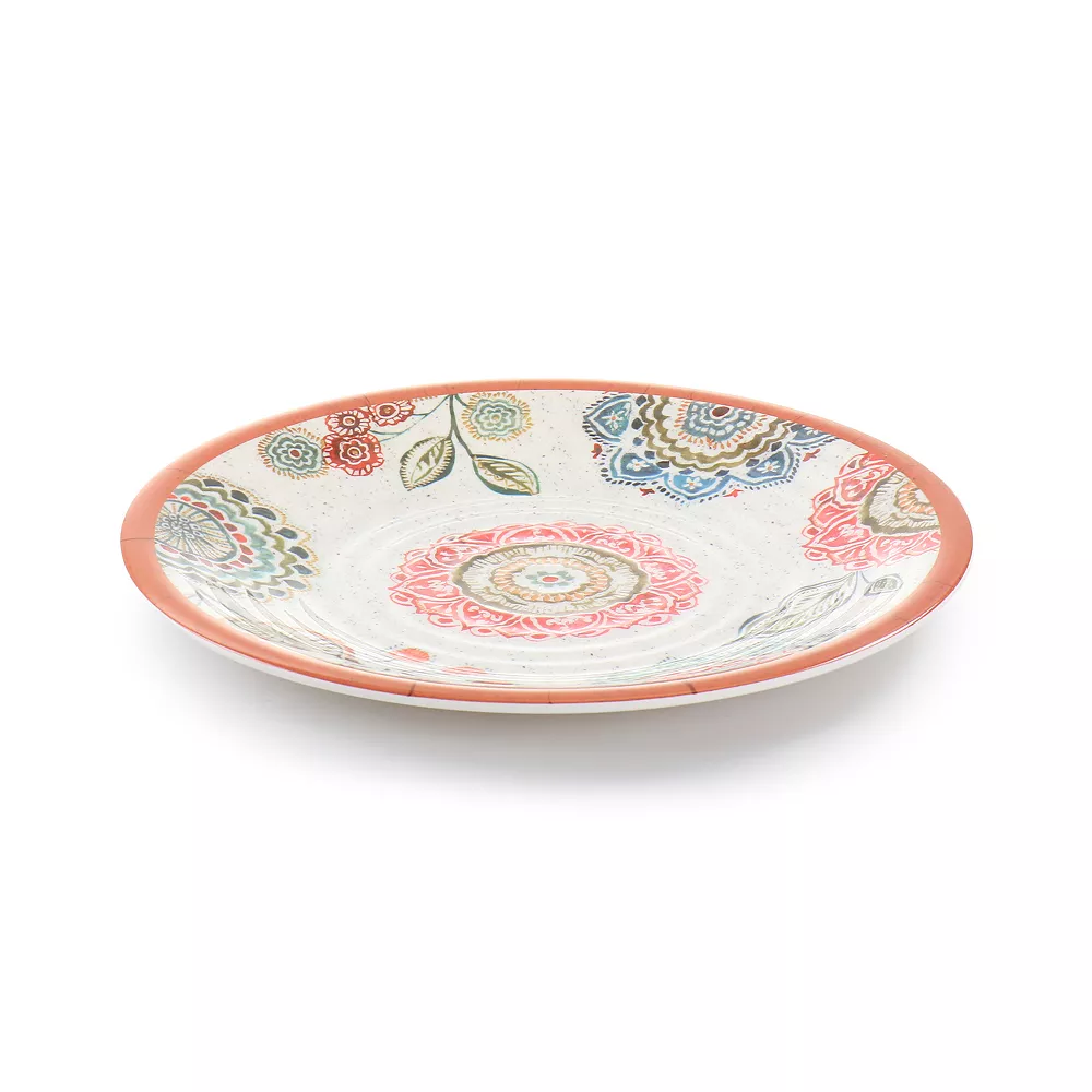 Elama Ester 12 Piece Melamine Dinnerware Set 5 Elama Ester 12 Piece Melamine Dinnerware Set - Image 3