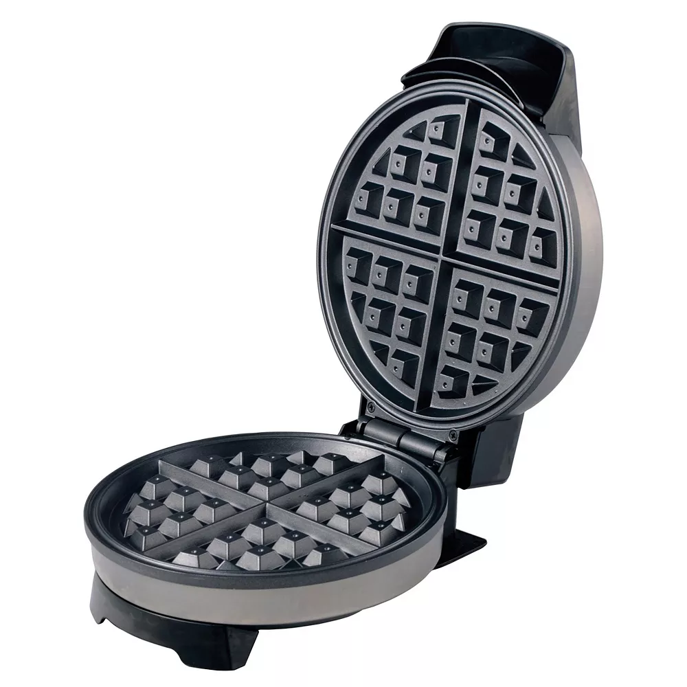 Brentwood Select Nonstick Belgian Waffle Maker In Stainless Steel 3 Brentwood Select Nonstick Belgian Waffle Maker In Stainless Steel
