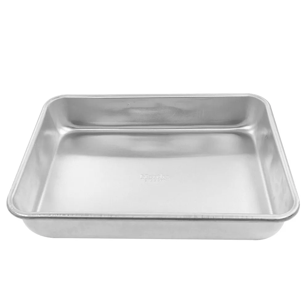 Gibson Everyday 12 Inch X 8.75 Inch Aluminum Roaster Pan 5 Gibson Everyday 12 Inch X 8.75 Inch Aluminum Roaster Pan - Image 3