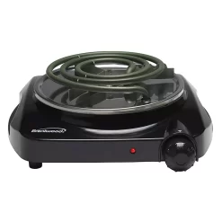 Brentwood Electric 1000 W Single Burner - Black -Home-Kitchen 5959873 ALT2