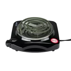 Brentwood Electric 1000 W Single Burner - Black -Home-Kitchen 5959873 ALT3