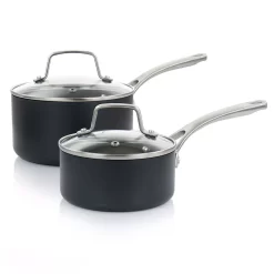 Martha Stewart 10 Piece Nonstick Hard Aluminum Cookware Set In Matte Black -Home-Kitchen 5959886 ALT3