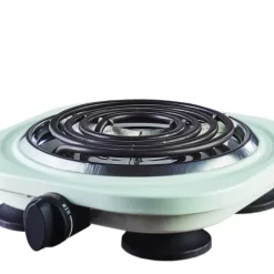 Brentwood Electric 1000W Single Burner - White -Home-Kitchen 5959915 ALT2