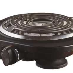 Brentwood TS-321BK 1000 Watt Single Electric Burner In Black -Home-Kitchen 5959920 ALT2
