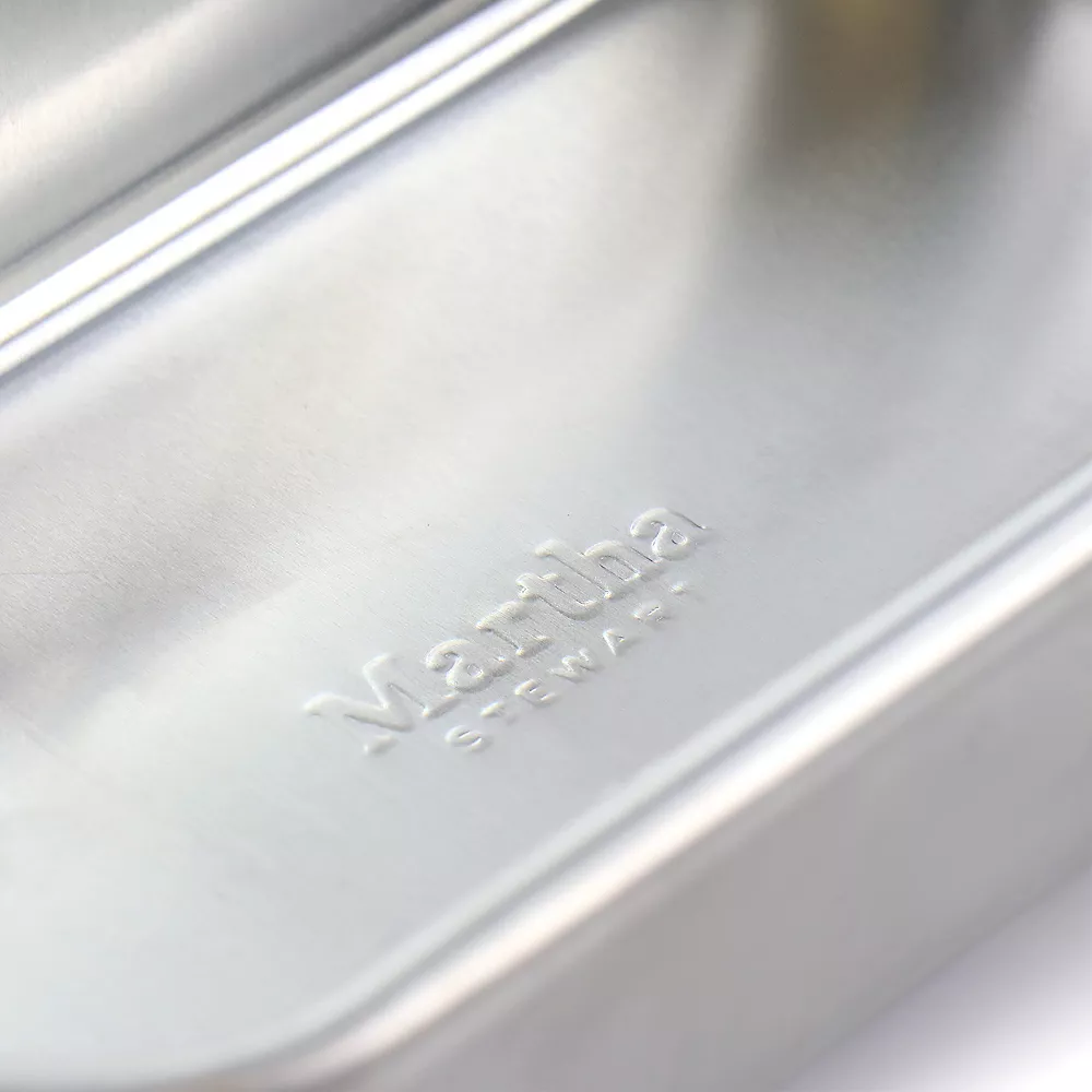 Gibson Everyday 9 Inch Aluminum Rectangle Loaf Pan 6 Gibson Everyday 9 Inch Aluminum Rectangle Loaf Pan - Image 4