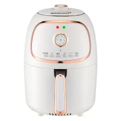 Brentwood 2 Quart Small Electric Air Fryer With Timer And Temp Control- White