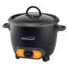 Brentwood 3 Cup Uncooked/6 Cup Cooked Non Stick Rice Cooker In Black -Home-Kitchen 5960760