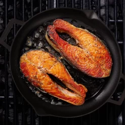 Gibson General Store Addlestone 12 Inch Pre-Seasoned Cast Iron Grill Pan With Dual Pouring Spouts -Home-Kitchen 5960842 ALT3