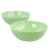 Martha Stewart 2 Piece 8 Inch Jadeite Glass Serving Bowl Set In Jade Green -Home-Kitchen 5960847